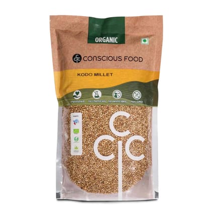 Conscious Food Kodo Millet Organic 500 Gms