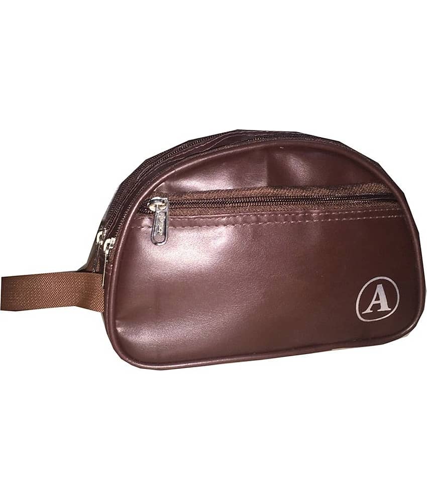 Apnav P.u. 4/Zip Pouch Brown