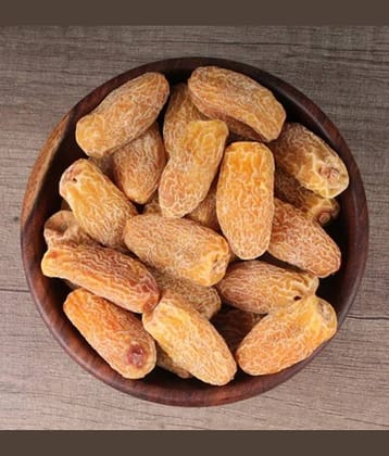 Piyor Dates (Khajoor) (Yellow Dry Dates, Peela Chuara, Kharak)500g Pack of 2