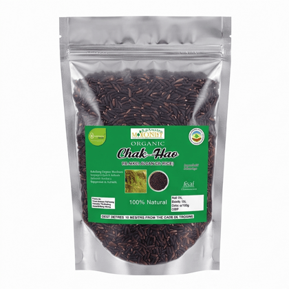 Organic Chak Hao (Black Aromatic Rice) - 500 gm