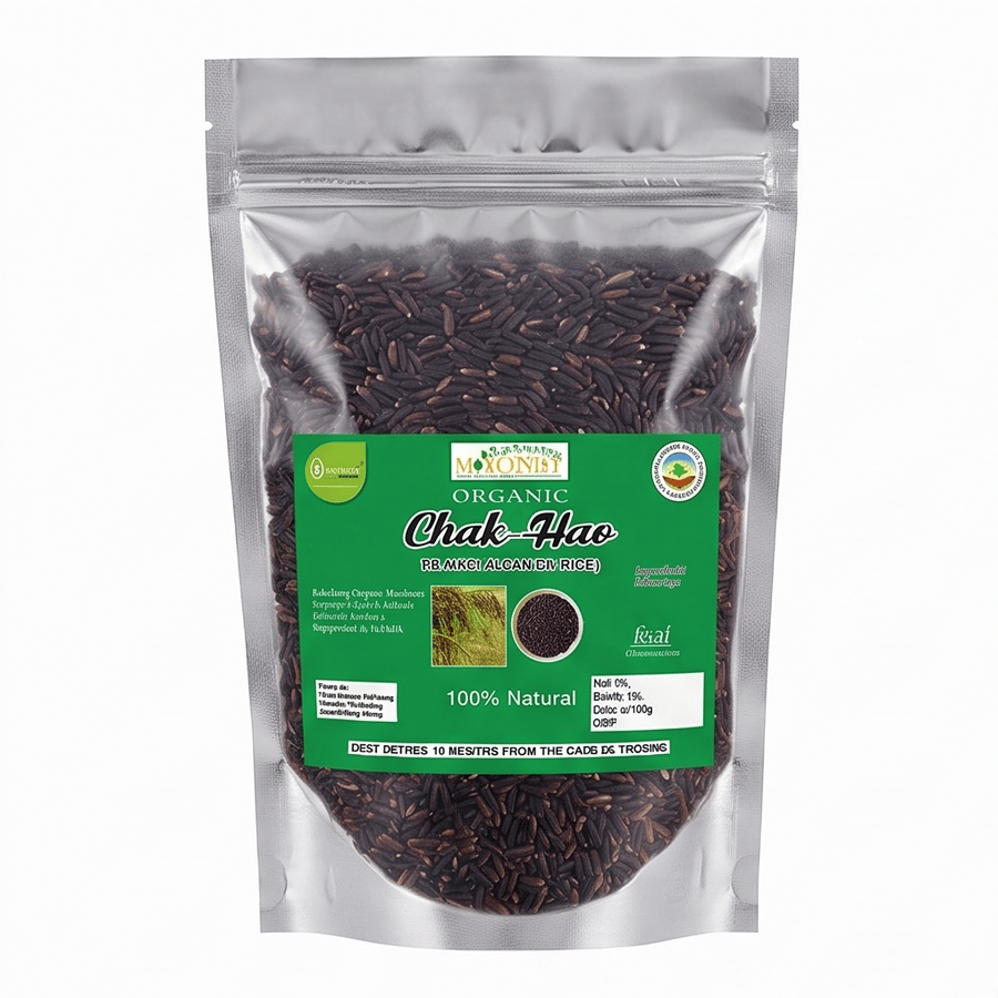 Organic Chak Hao (Black Aromatic Rice) - 500 gm