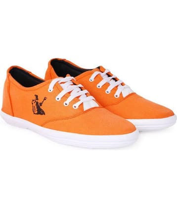 Kzaara Sneakers Orange Casual Shoes