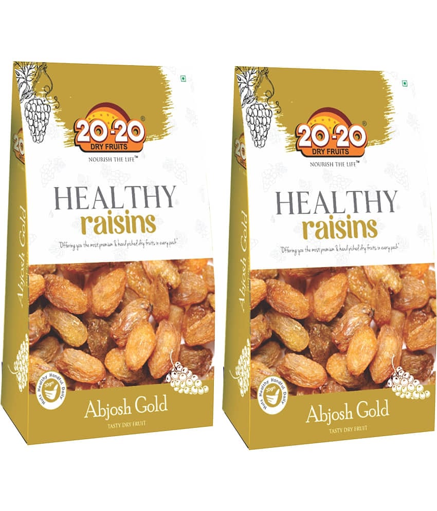 20-20 Dry Fruits Raisin with Seeds (Munakka) 500 g
