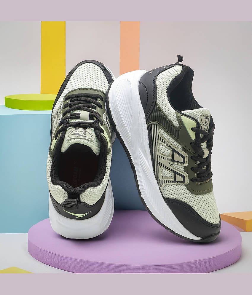 ASIAN - Olive Boy's Running Shoes ( 1 Pair )