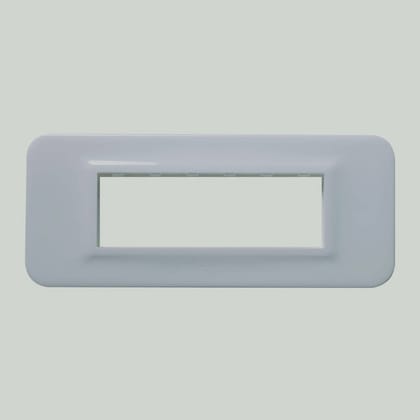 Anchor Roma Urban 6M Cover Plate with Base frame (WH) - 66806WH Anchor Roma Urban 6M Cover Plate with Base frame (WH) - 66806WH