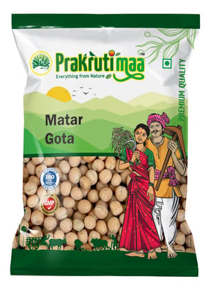 Prakrutimaa Premium White Matar (1Kg) | White Peas Prakrutimaa Premium White Matar (1Kg) | White Peas