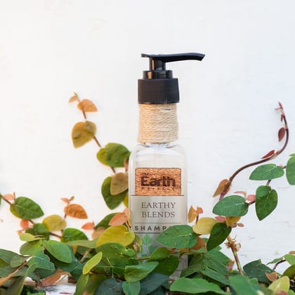 Earthy Blends Shampoo │ Cocoa Butter Enriched | Free From Harsh Chemicals-100 ml