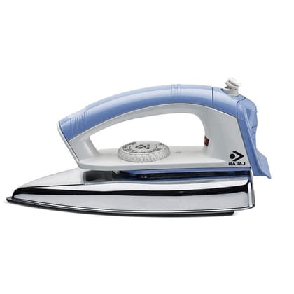 Bajaj New Popular Light Weight Dry Iron 750W Bajaj New Popular Light Weight Dry Iron 750W - White