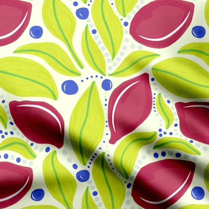 Abstract lemons-Cotton