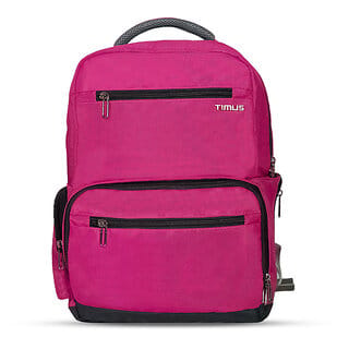 Timus Canada Everyday Casual Backpack  Stylish Casual Backpack and Bags for Men and Women M-Pink