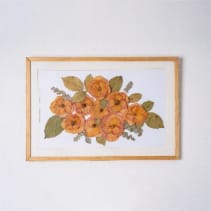 Custom Wedding Pressed Flower Preservation Frame  Handmade Botanical Keepsake