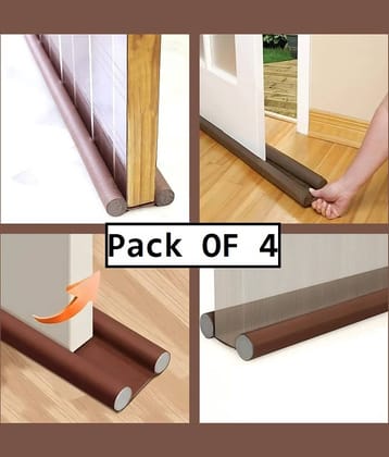 Door Bottom Sealing Strip Guard for Home -(Pack of 4)