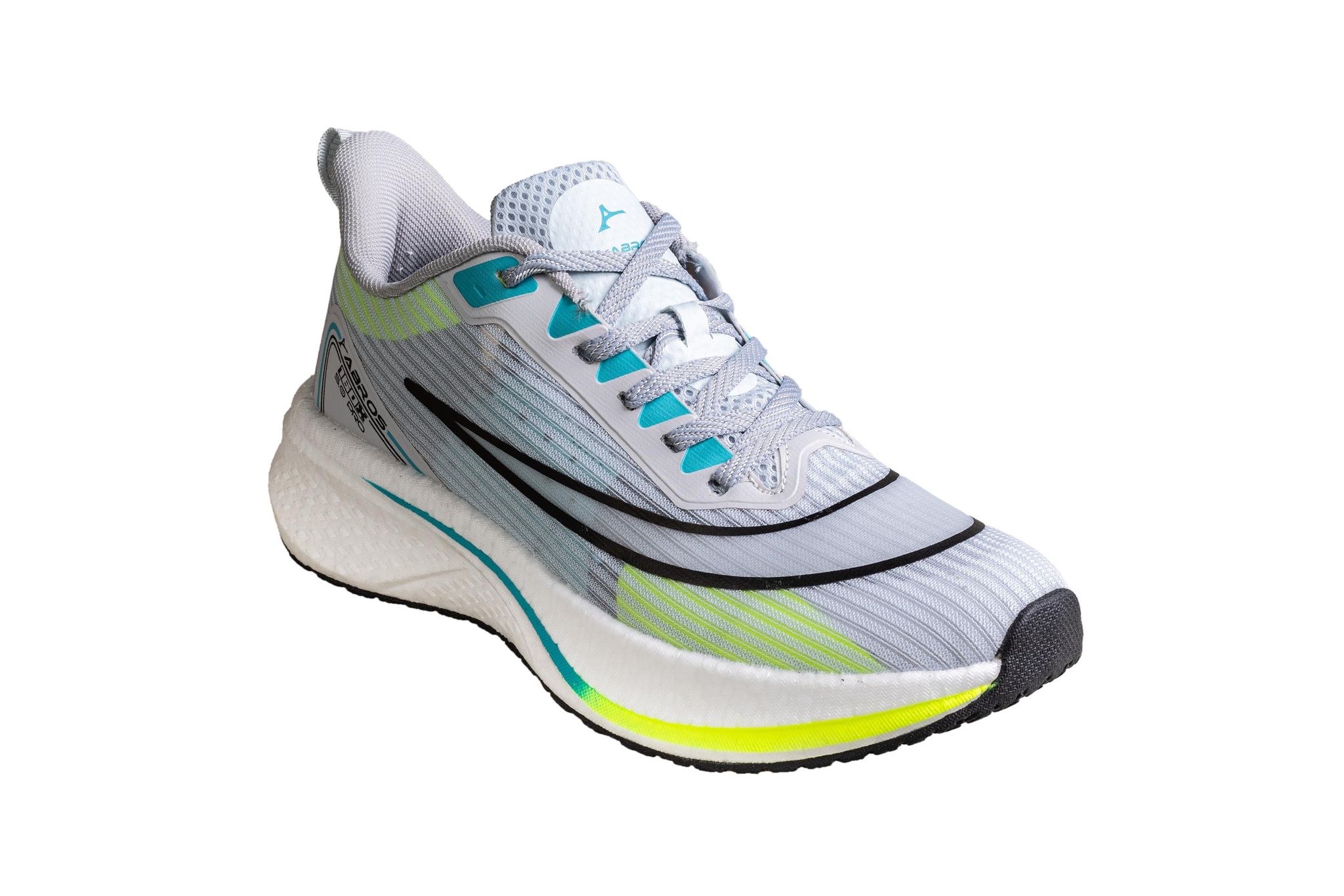 Abros Gents Off White - F. Green Sports Shoe-Off-White/F.Green / 9