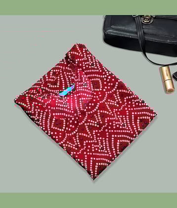 Ethnic Basket Pack of 1 Crepe Printed A-line Women's Kurti - ( Maroon )