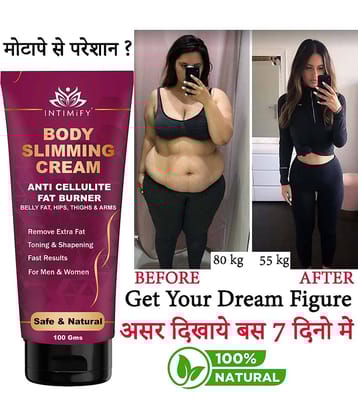 Intimify fat burner cream, Slimming oil, weight loss oil Shaping & Firming Oil, Fat burn, 100 gms