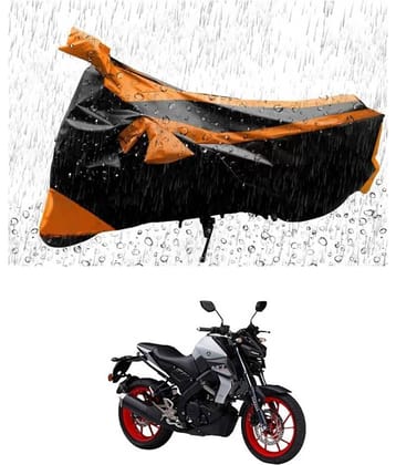 RONISH Bike Body Cover for Yamaha All Bike Models ( Pack of 1 ) , Orange