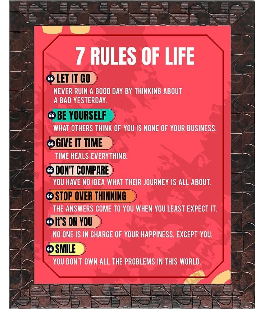 Indianara - Motivational Painting With Frame