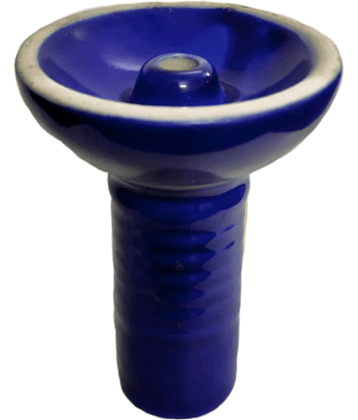PUFF SMART American Phunnel Ceramic Chillum (Dark Blue Shade)