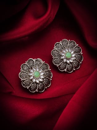 Morison Golden Crescent Earrings Lunar Charm with Modern Sophistication