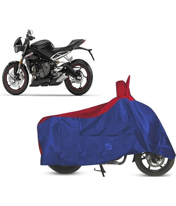 EGAL Bike Body Cover for Triumph ( Pack of 1 ) , Red