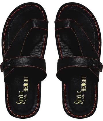 Style Height Black Flip Flops