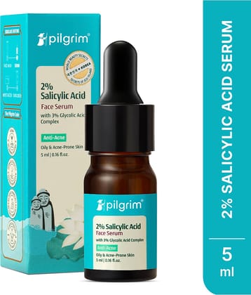 PILGRIM Face Serum Salicylic Acid Acne Removal For All Skin Type ( Pack of 1 )