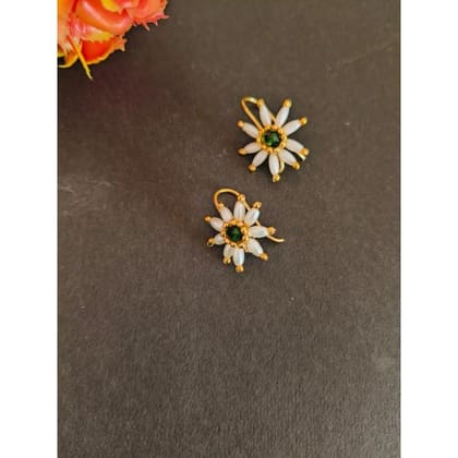 Prajakta Bugadi with Green Crystal