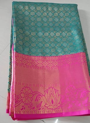 Elegant Green Fancy Sarees
