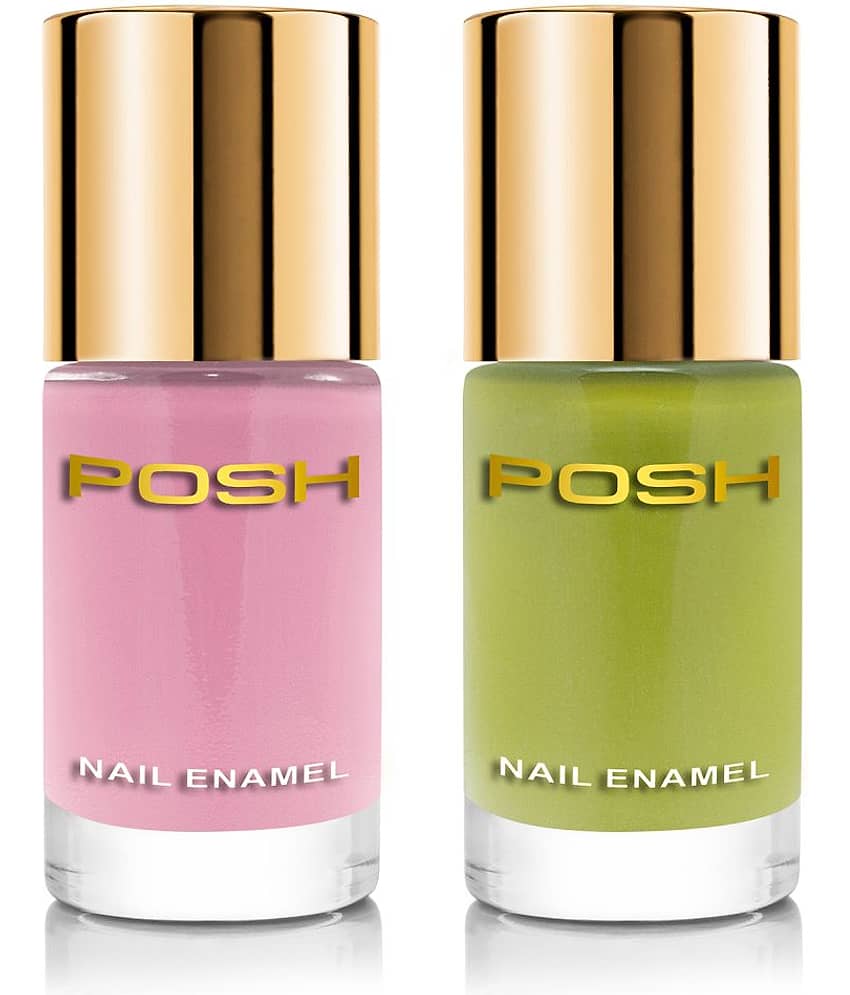 Posh Nail Polish Multi Glossy Pack of 2 9 mL