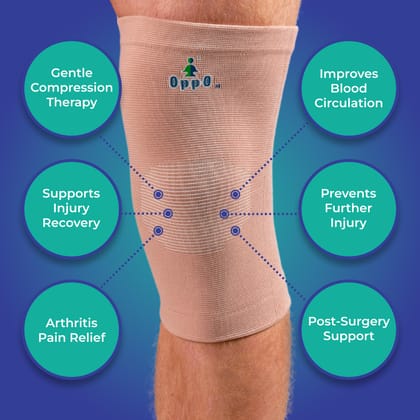 Oppo Elastic Knee Support - Medium