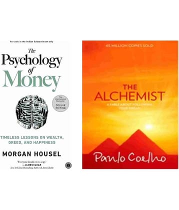 ( Combo Of 2 Pack) The Psychology of Money & The Alchemist - English Edition Book Paperback By ( Morgan Housel & Paulo Coelho )