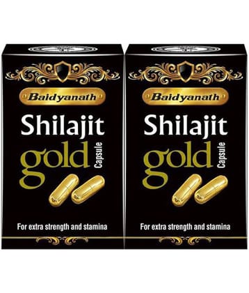 VAIDYANATH AYURVED BAIDYANATH SHILAJIT  GOLD  10 CAPSULES (PACK OF 2)