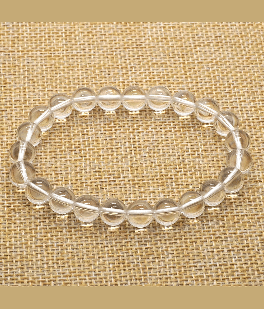 AdvaitEtp White Bracelet ( Pack of 1 )