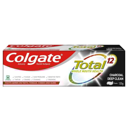 COLGATE TOTAL CHARCOAL PASTE 120G