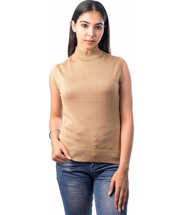 Varenyam Acrylic Beige Pullovers - Single