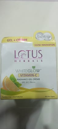 Lotus herbals white glow vitamin C rediance gel creme 50 g