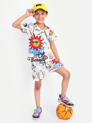 Kid's Co-Ord Set Multi colour