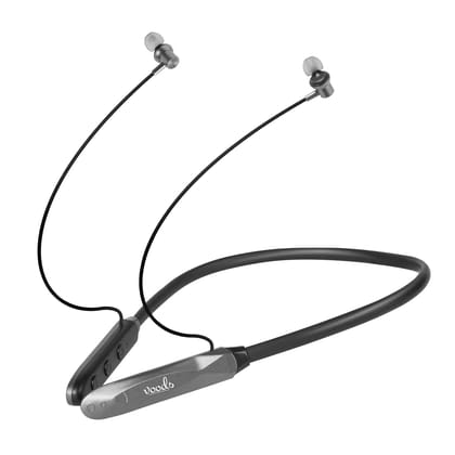 Voods 2026 Launched Nova Plus Bluetooth Neckband, 130H Standby Time, Magnetic Earbuds, 10mm Drivers, ENC for Calling, Long Battery Backup, Fast Charging, IPX4 Water Resistant (Grey)