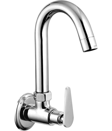 Cossimo Brass Vignet Sink Tap for Kitchen Sink (Pack of 1) Brass Kitchen Sink Tap (Sink Cock)
