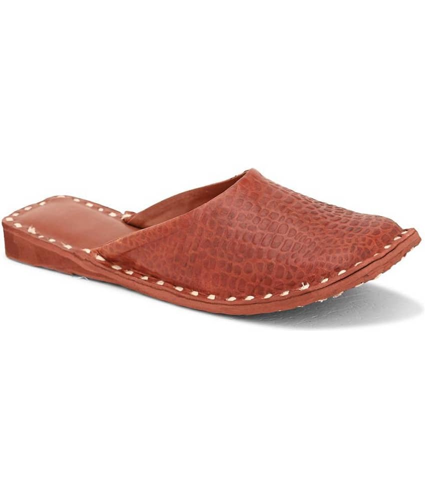 Apratim Rust Women's Flats
