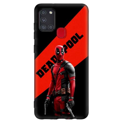 Deadpool  Samsung A21S Premium Embossed Mobile cover