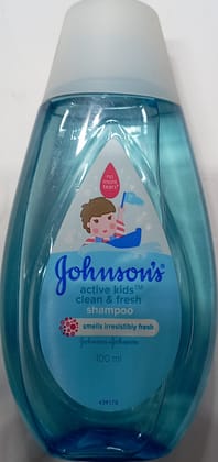Johnson baby active kids clean & fresh shampoo 100ml