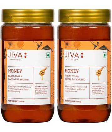 Jiva Ayurveda Jiva Multifloral Honey - 500g (Pack of 2)