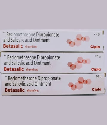 BETASALIC CREAM 20 GM ( PACK OF 5) Day Cream 100 gm Pack of 5