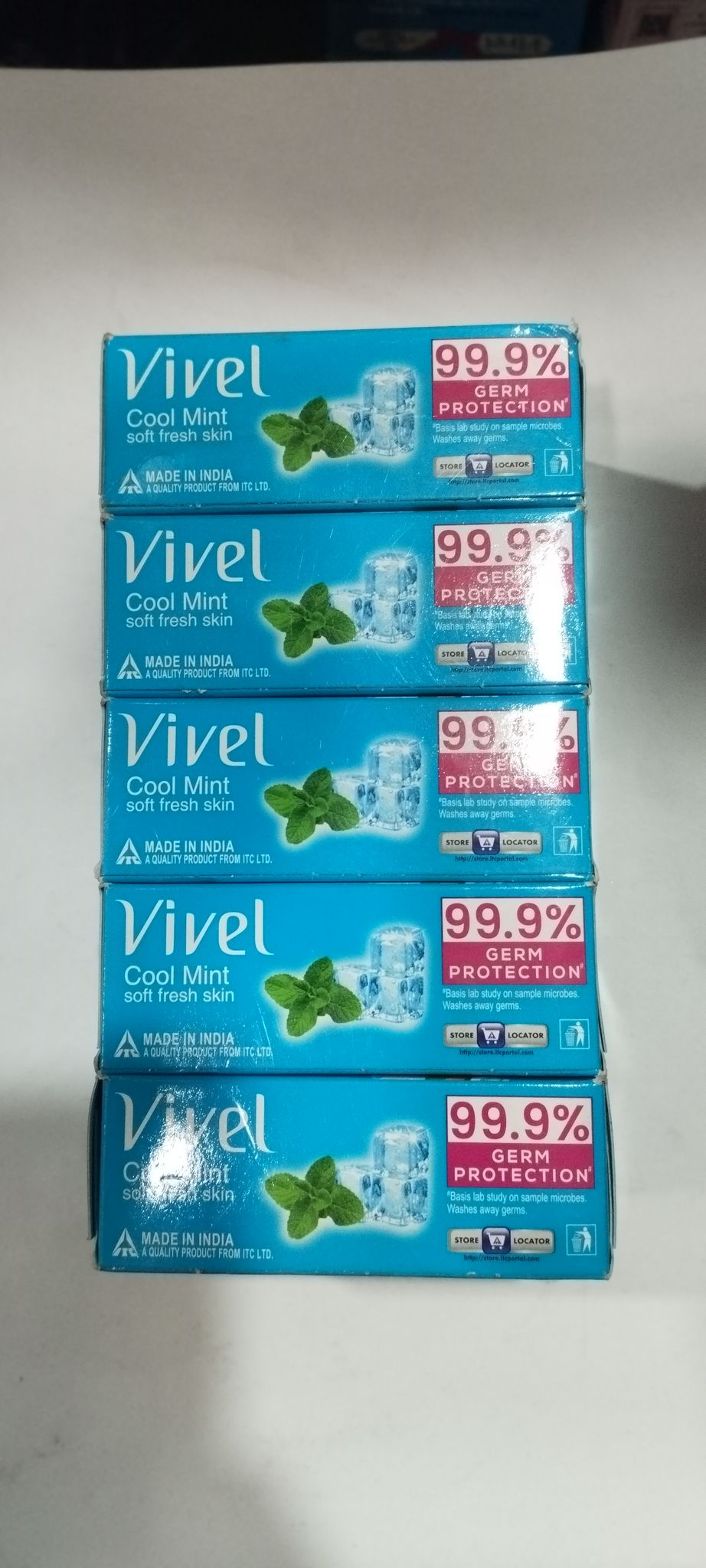Vivel cool mint soft fresh skin  4+1 