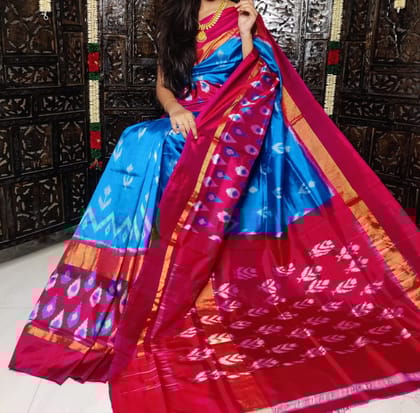 Ikkat Pochampalli Exclusive Style 8-Exclusive