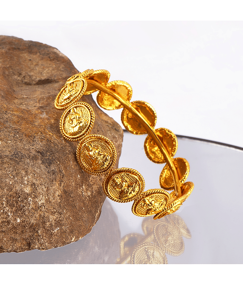 JFL - Jewellery For Less Gold Bangle ( Pack of 1 )