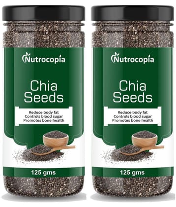 NUTROCOPIA - Chia Seeds ( Pack of 2 )
