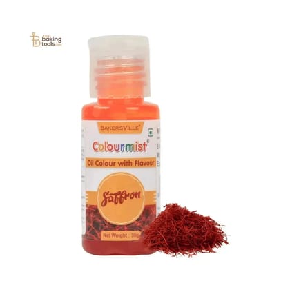 Colourmist Yellow Oil Colour With Saffron Flavour - 30g