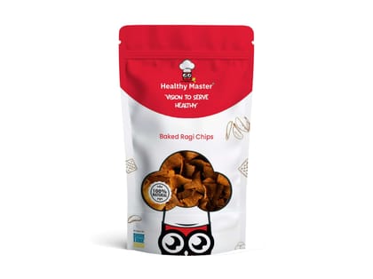 Healthy Master Ragi Chips - Baked and Nutritious  - 100 Gram